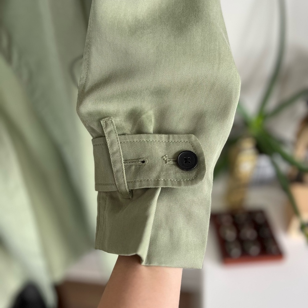 Aritzia Babaton Lawson new Trench Formal Business Casual Relaxed Spring Coat - Picture 7 of 12